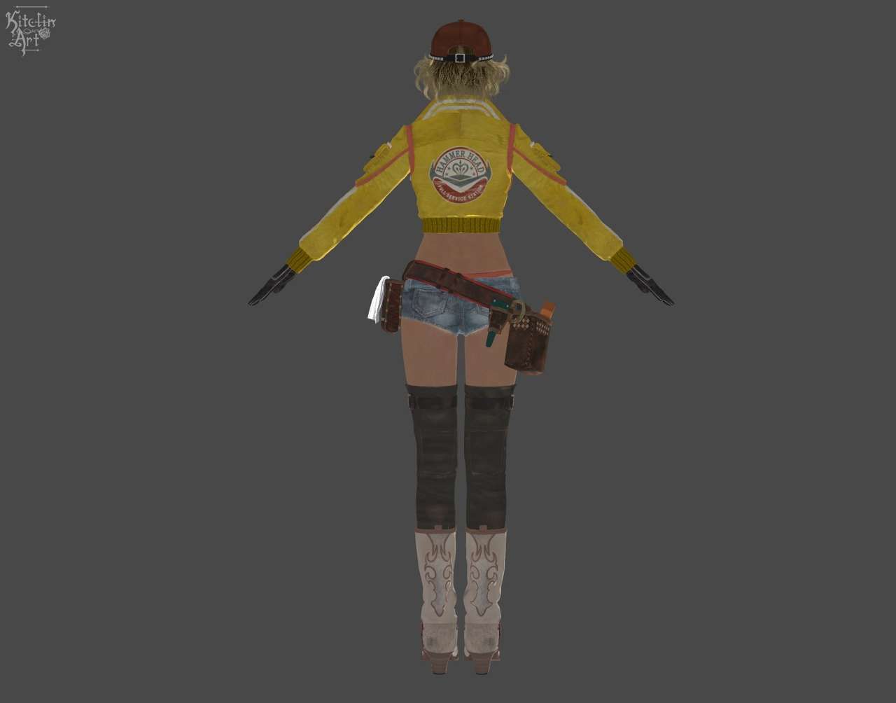 [J.A.] FFXV | Cindy Reference 2