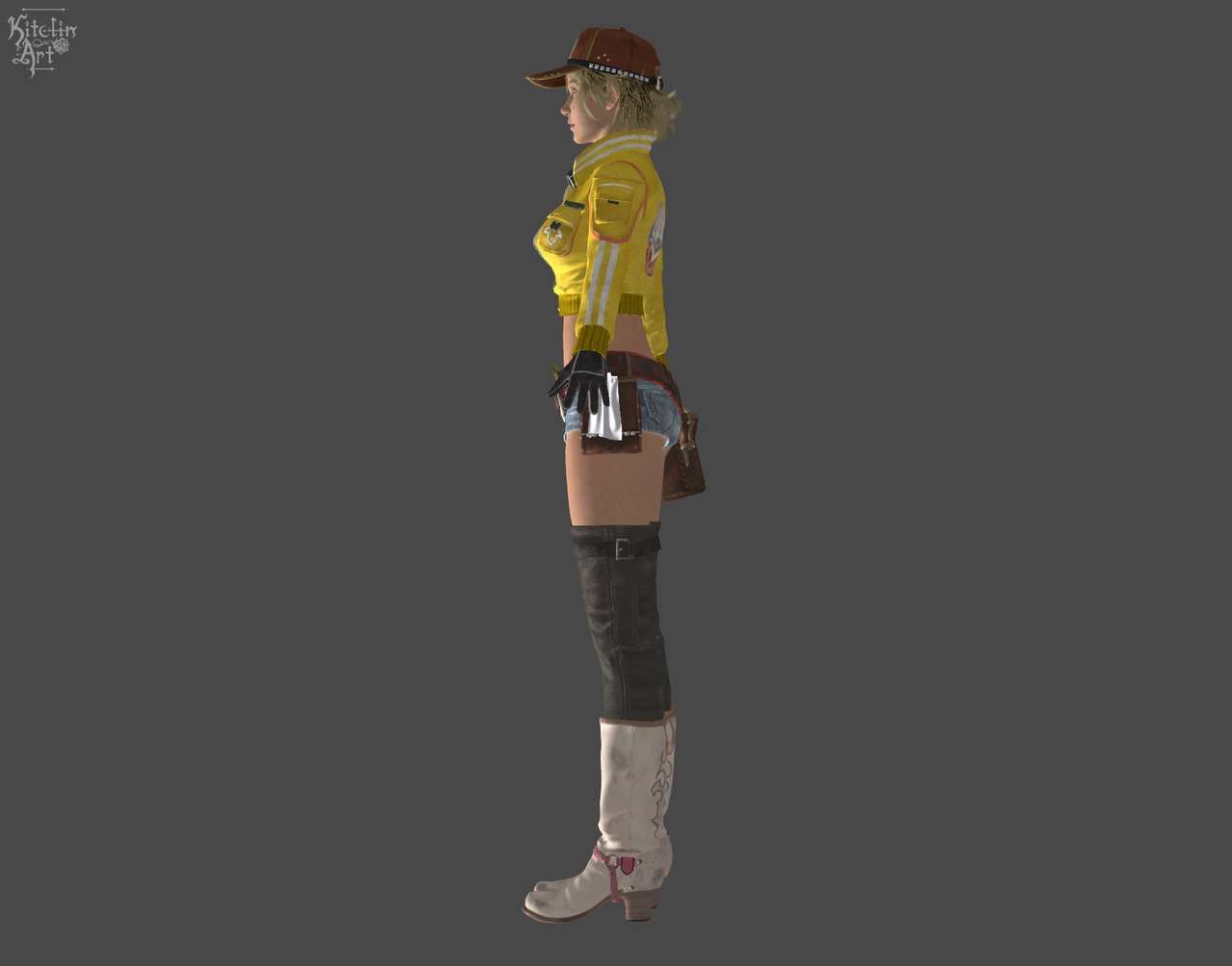 [J.A.] FFXV | Cindy Reference 3