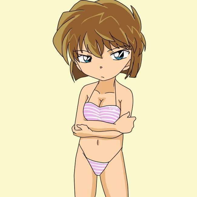 In the secondary erotic image of Detective Conan! 14