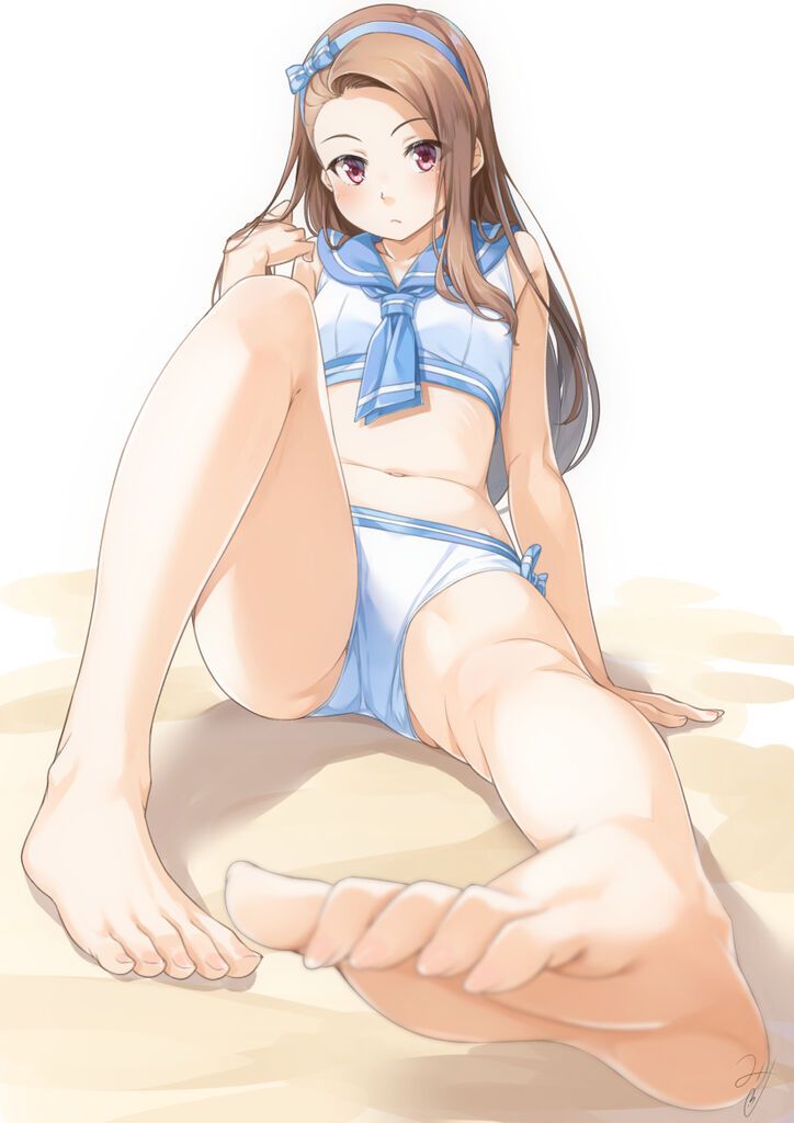 【Super selection 148 sheets】Beautiful secondary image of barefoot with cute loli 99