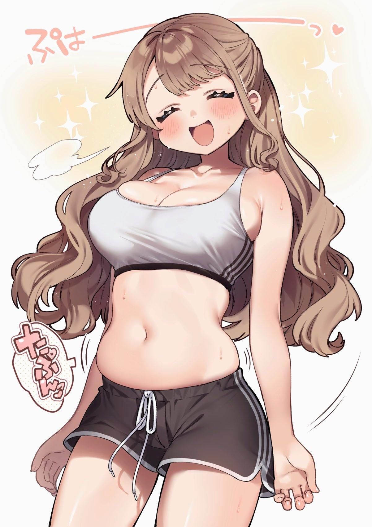 Defenseless health eros of girls wearing sports bras (* ́Д'*) huh (15) 17