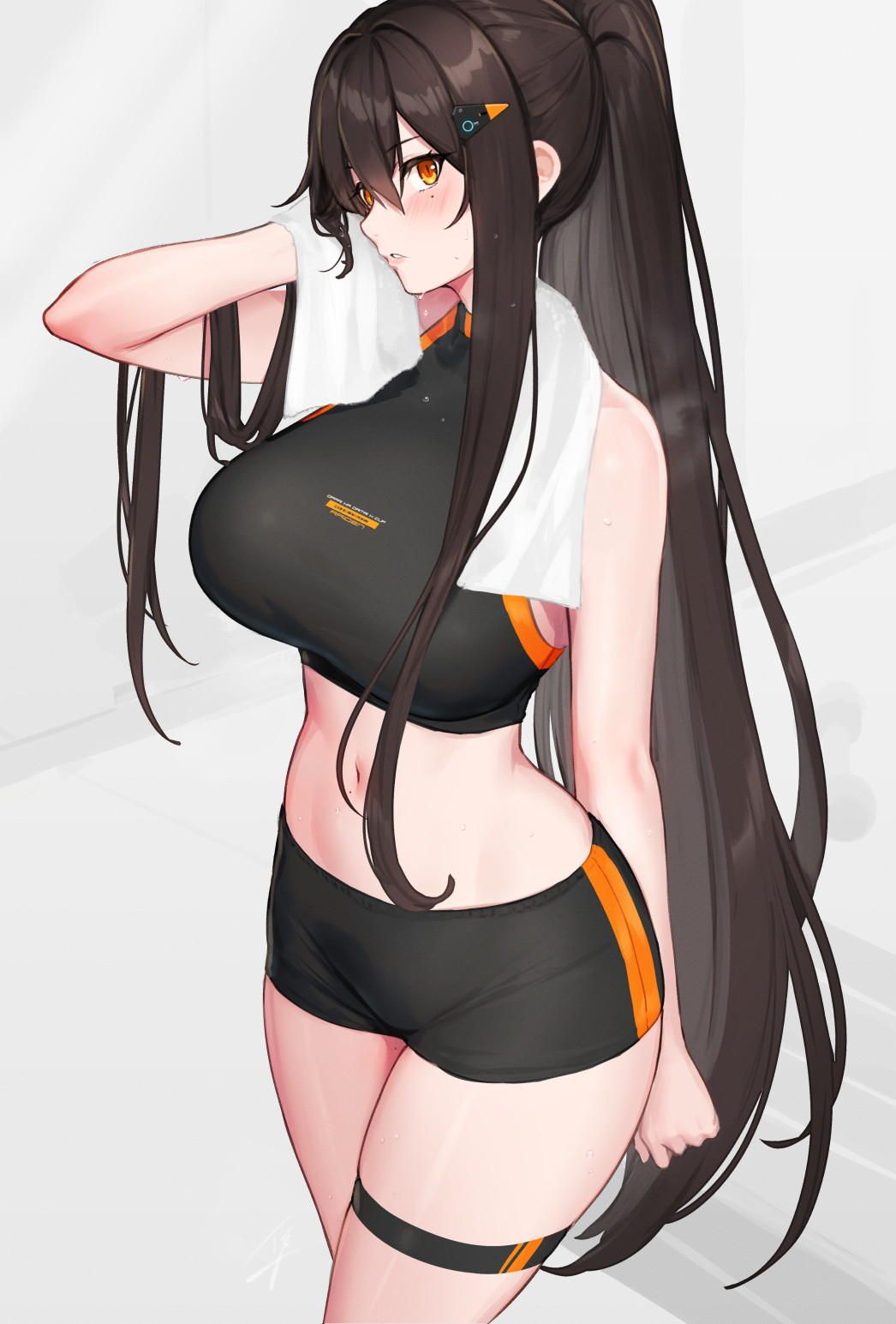 Defenseless health eros of girls wearing sports bras (* ́Д'*) huh (15) 29