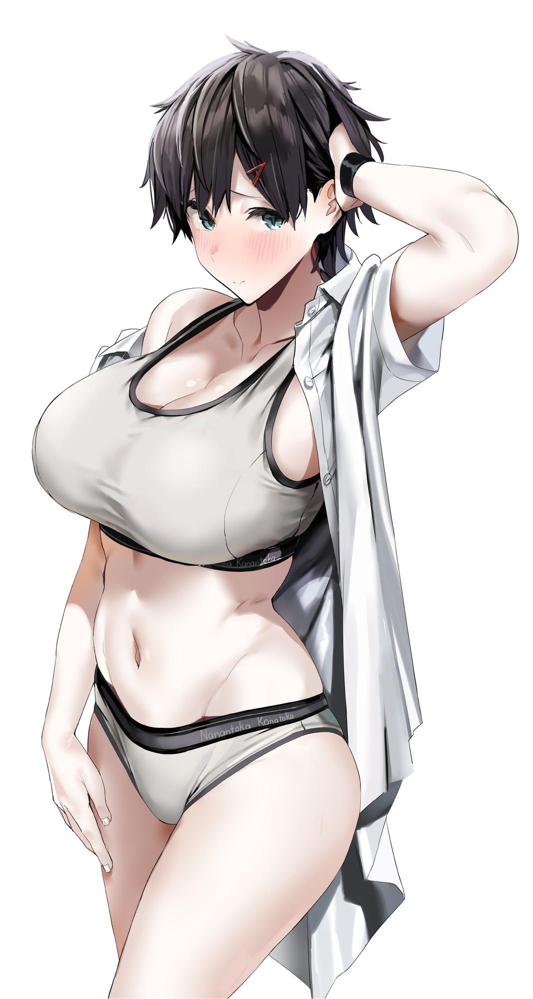 Defenseless health eros of girls wearing sports bras (* ́Д'*) huh (15) 44