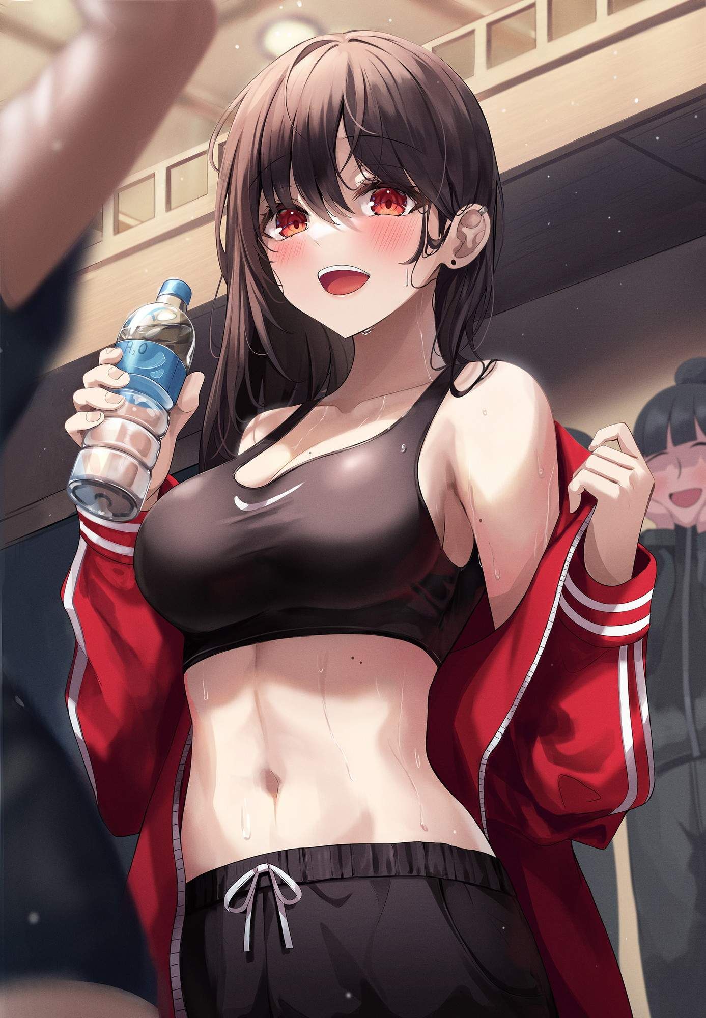 Defenseless health eros of girls wearing sports bras (* ́Д'*) huh (15) 46