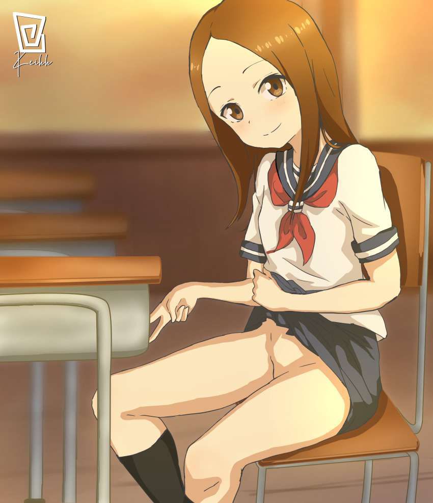 Please have a secondary image with Mr. Takagi who is good at teasing! 14