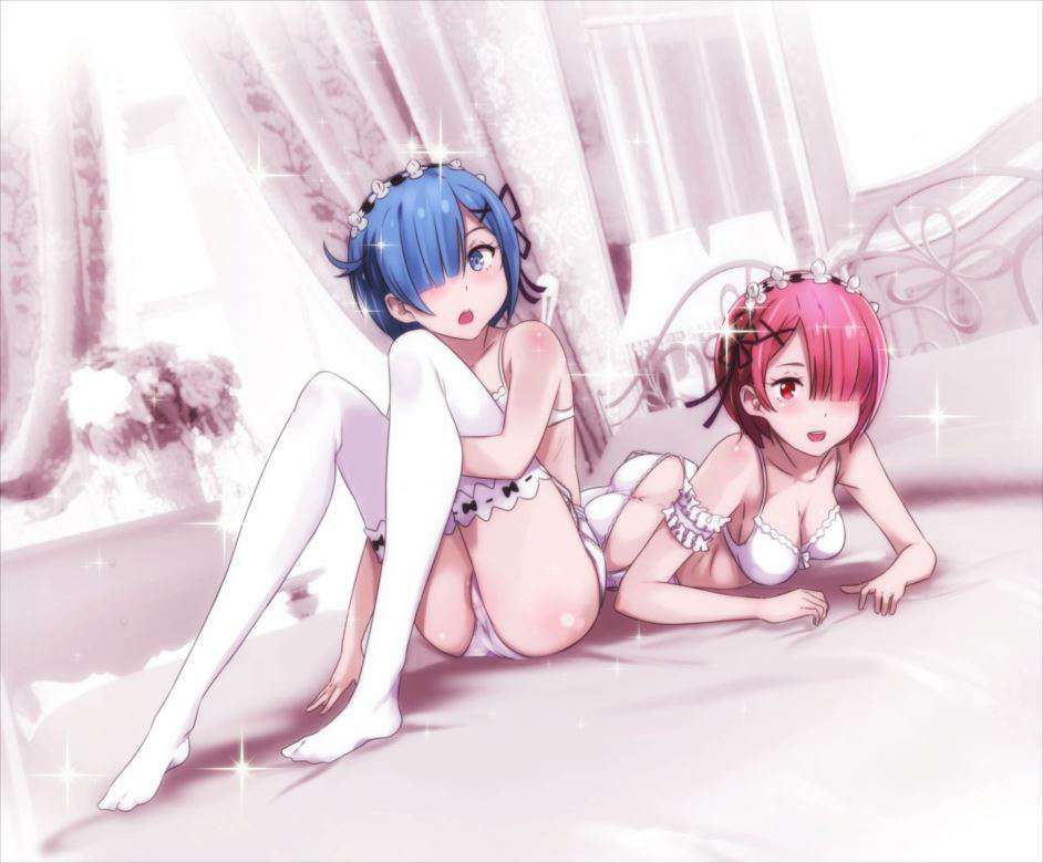 Rezero: Rem and Ram Lesbian Images [Re: Life in a Different World Starting from Scratch] 12