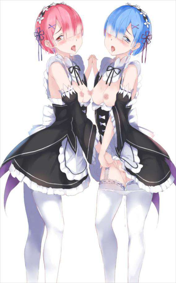 Rezero: Rem and Ram Lesbian Images [Re: Life in a Different World Starting from Scratch] 17