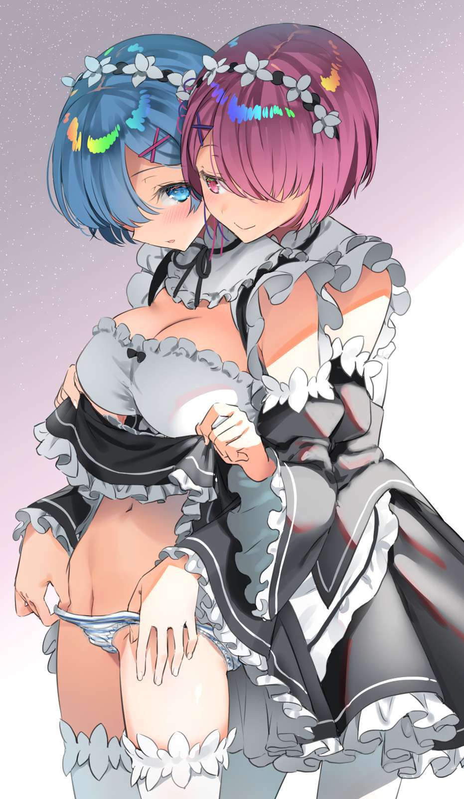 Rezero: Rem and Ram Lesbian Images [Re: Life in a Different World Starting from Scratch] 20