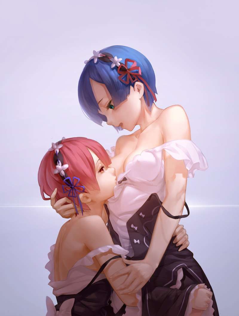 Rezero: Rem and Ram Lesbian Images [Re: Life in a Different World Starting from Scratch] 8