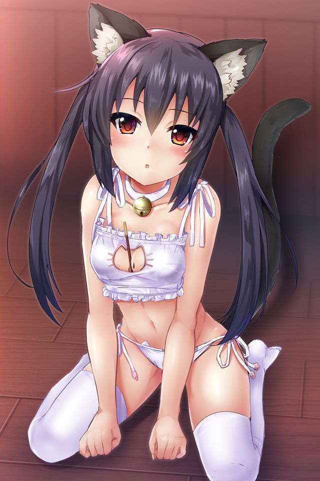 【Erotic image】Why don't you make the yarashii image of twin tails today's Okaz? 20