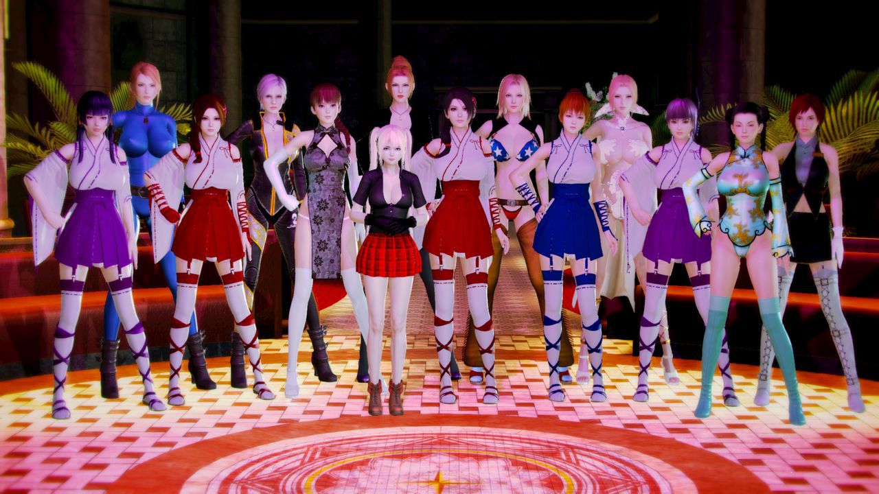 DOA all girls reference ~ (HC content) 21