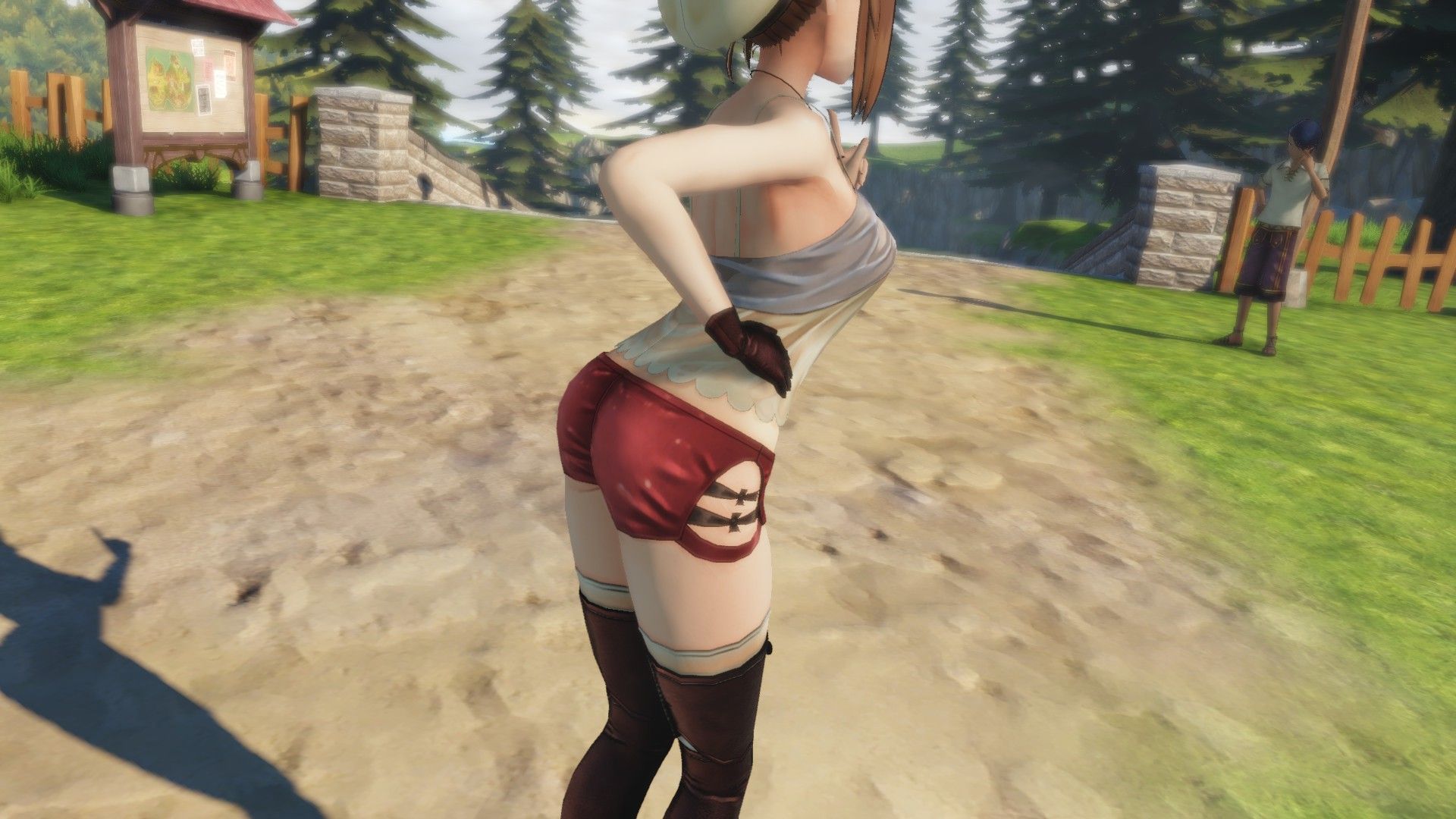 Buy a PC version liza atelier but also spend 2 days to make nipples transparent with erotic MOD ... 12