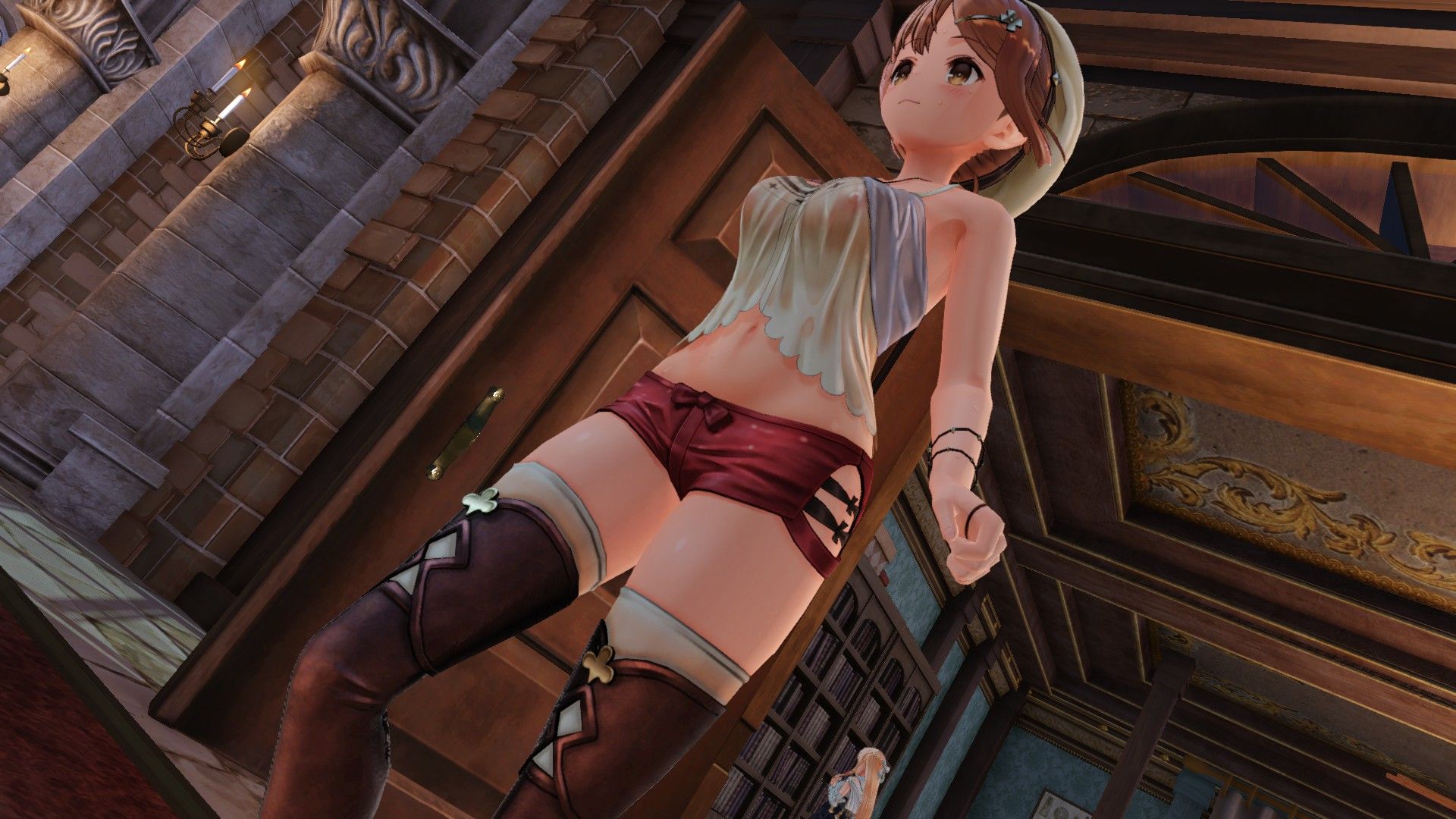 Buy a PC version liza atelier but also spend 2 days to make nipples transparent with erotic MOD ... 14