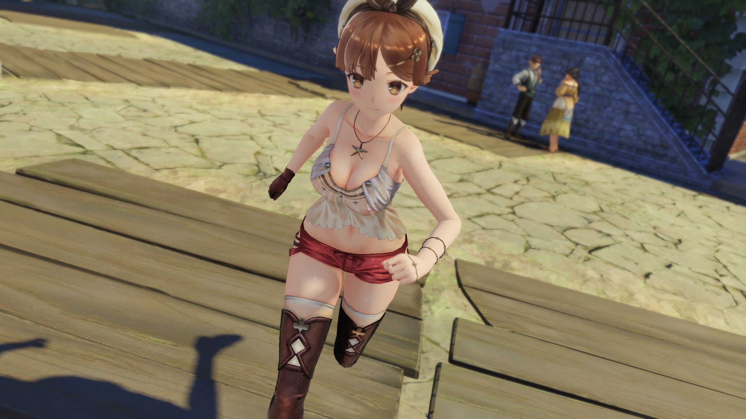 Buy a PC version liza atelier but also spend 2 days to make nipples transparent with erotic MOD ... 8