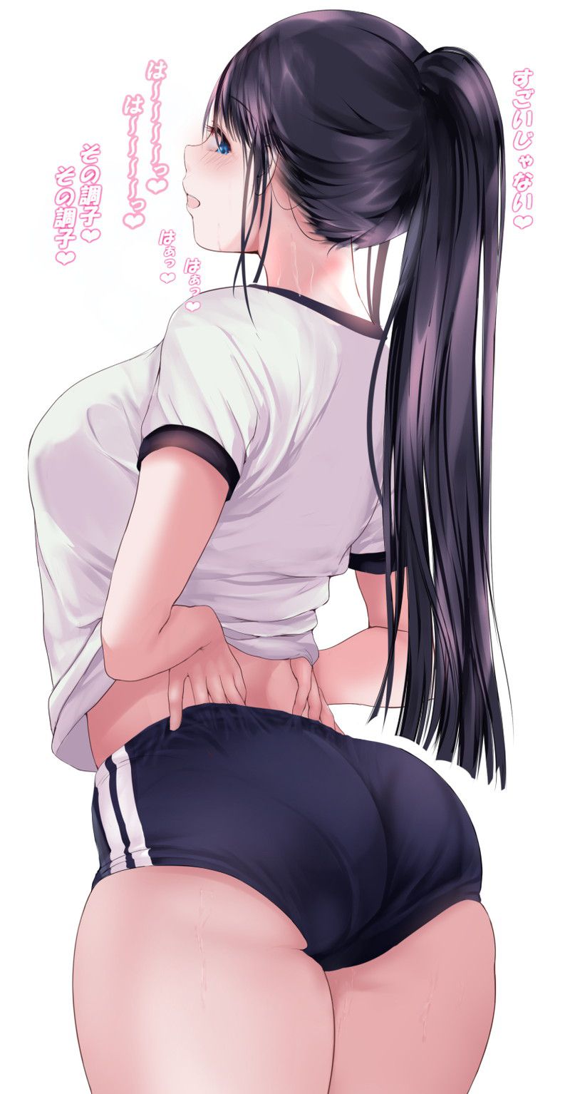 【Secondary】Clean and beautiful dignified black hair ponytail erotic image summary Part 2 3