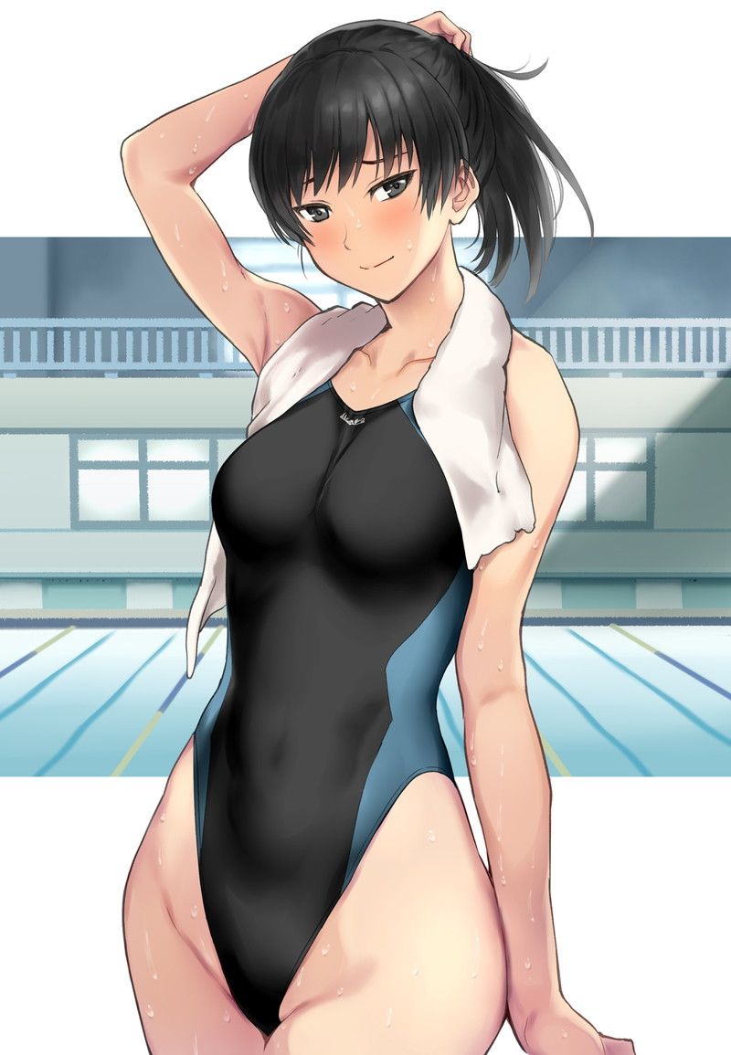 【Secondary】Clean and beautiful dignified black hair ponytail erotic image summary Part 2 54