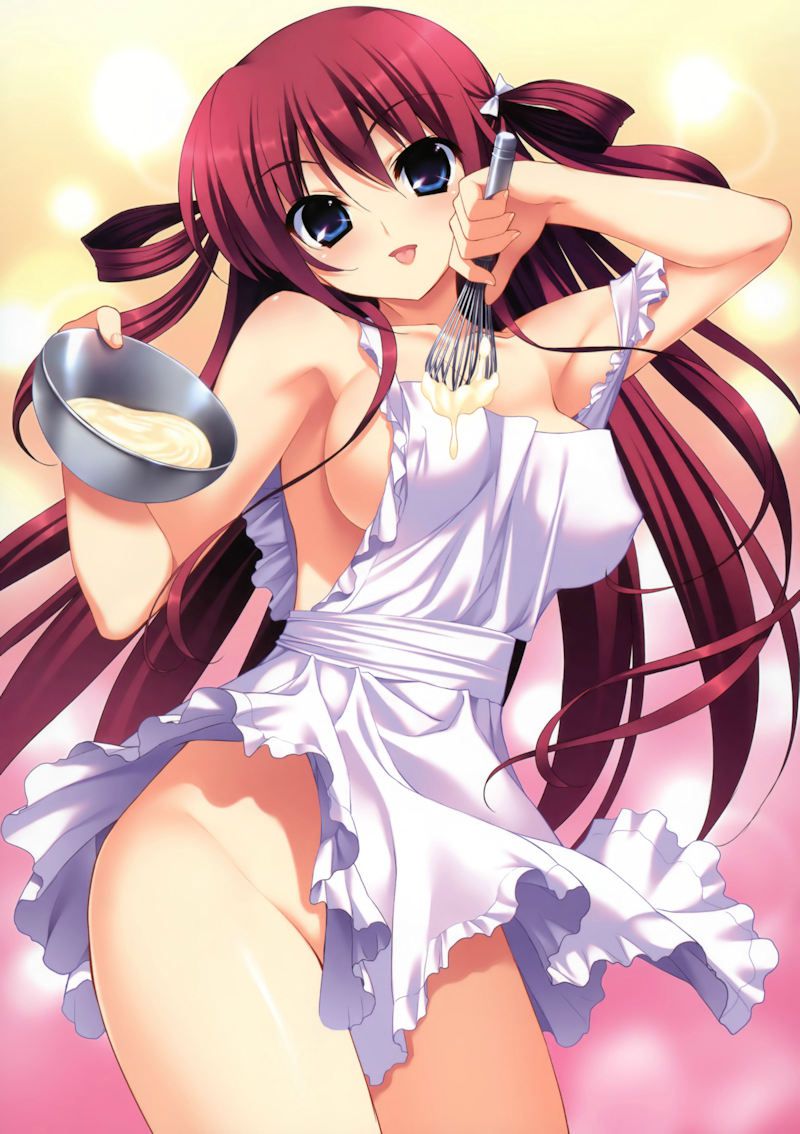 【Secondary】Erotic image of "naked apron" that I want young wife to have only for play even if cooking is useless 10