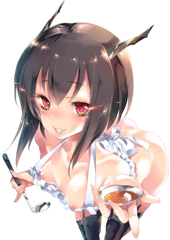 【Secondary】Erotic image of "naked apron" that I want young wife to have only for play even if cooking is useless 34