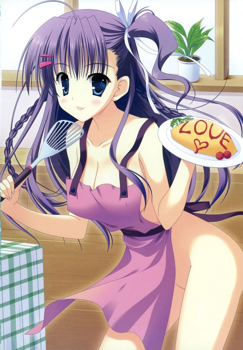 【Secondary】Erotic image of "naked apron" that I want young wife to have only for play even if cooking is useless 48