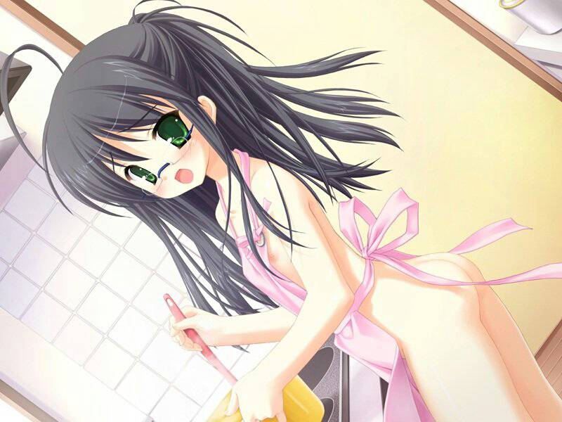 【Secondary】Erotic image of "naked apron" that I want young wife to have only for play even if cooking is useless 70