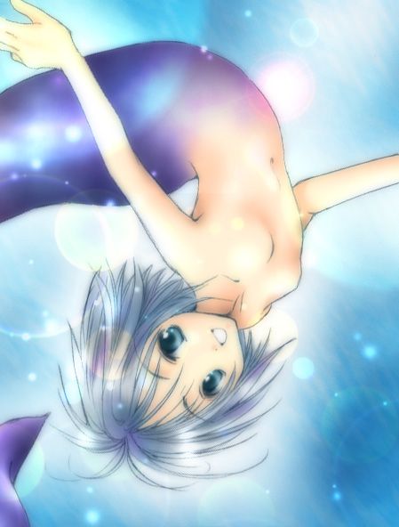 【Secondary】Erotic image of a beautiful girl Mermaid Princess on a fantasy that a small girl longs for 19