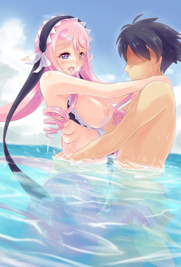 【Secondary】Erotic image of a beautiful girl Mermaid Princess on a fantasy that a small girl longs for 2