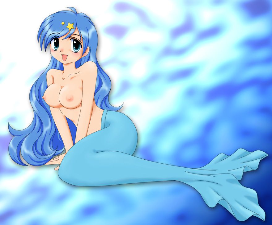 【Secondary】Erotic image of a beautiful girl Mermaid Princess on a fantasy that a small girl longs for 20