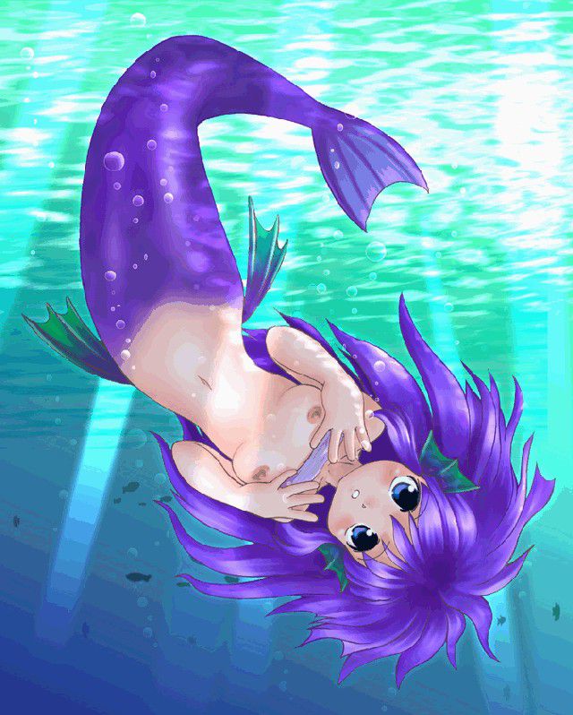 【Secondary】Erotic image of a beautiful girl Mermaid Princess on a fantasy that a small girl longs for 4
