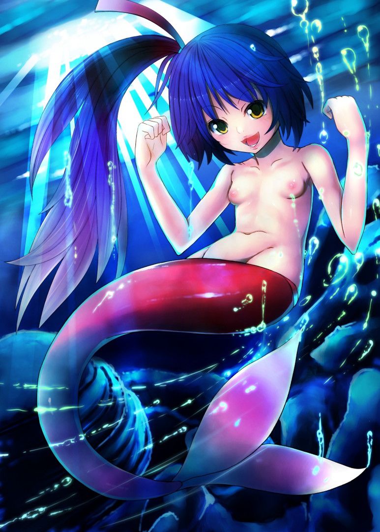 【Secondary】Erotic image of a beautiful girl Mermaid Princess on a fantasy that a small girl longs for 9