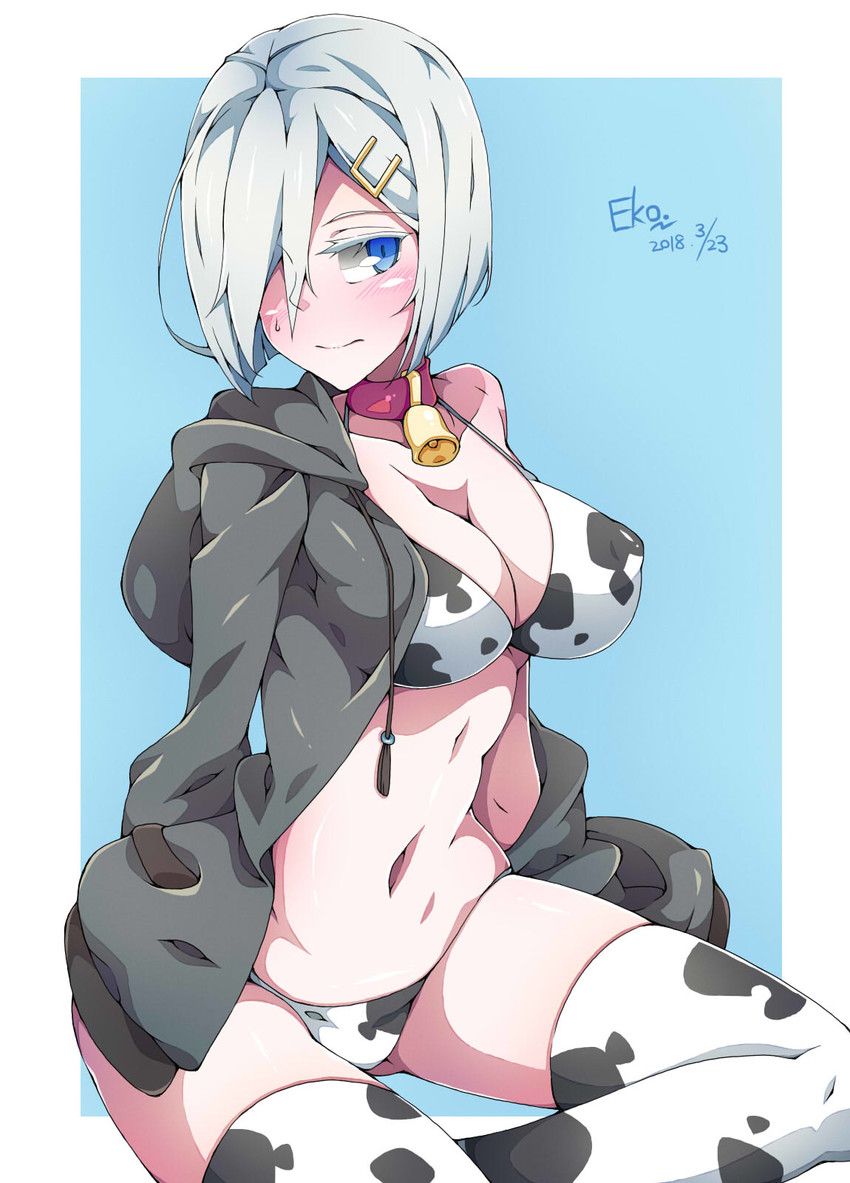 【Secondary】Erotic image of Holstein big girl with cow pattern underwear after this year's Chinese zodiac year 50