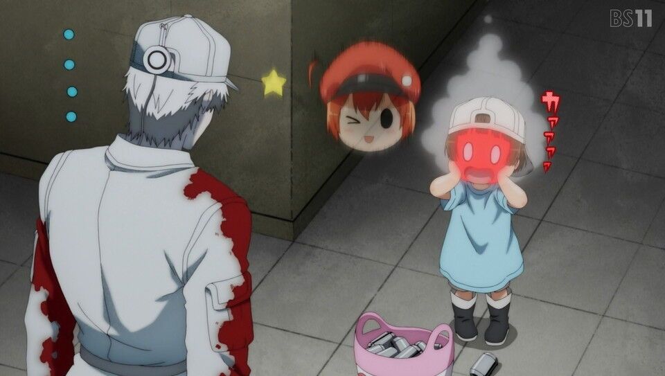 [New work] [working cells! ! ] Episode 2" 1 episode impression. After all Platelet-chan is the best! ! Cute!! 10