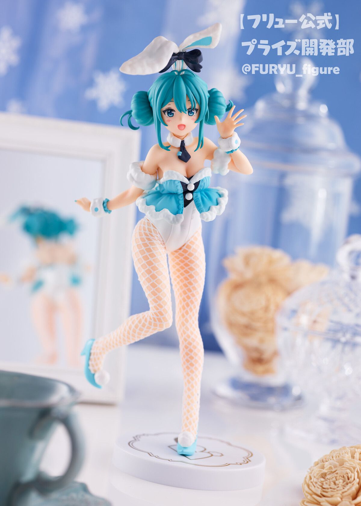 [Hatsune Miku] Erotic figure of the bunny figure of the and thighs of the muchimuchi drawn by Anmi teacher! 2