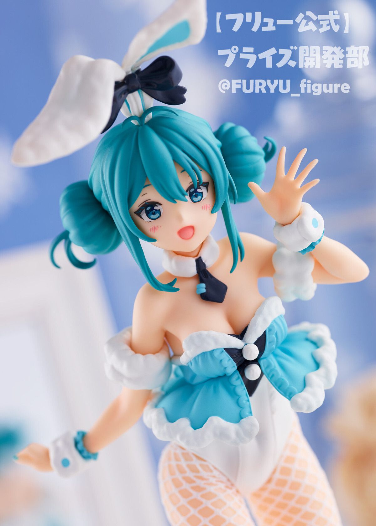 [Hatsune Miku] Erotic figure of the bunny figure of the and thighs of the muchimuchi drawn by Anmi teacher! 4