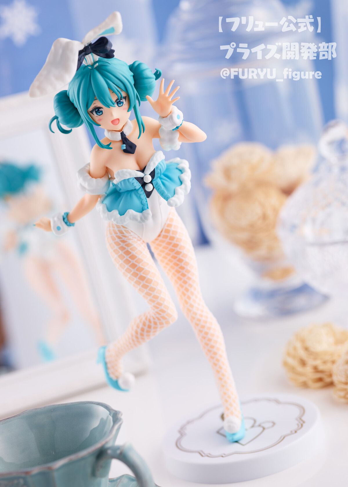 [Hatsune Miku] Erotic figure of the bunny figure of the and thighs of the muchimuchi drawn by Anmi teacher! 5