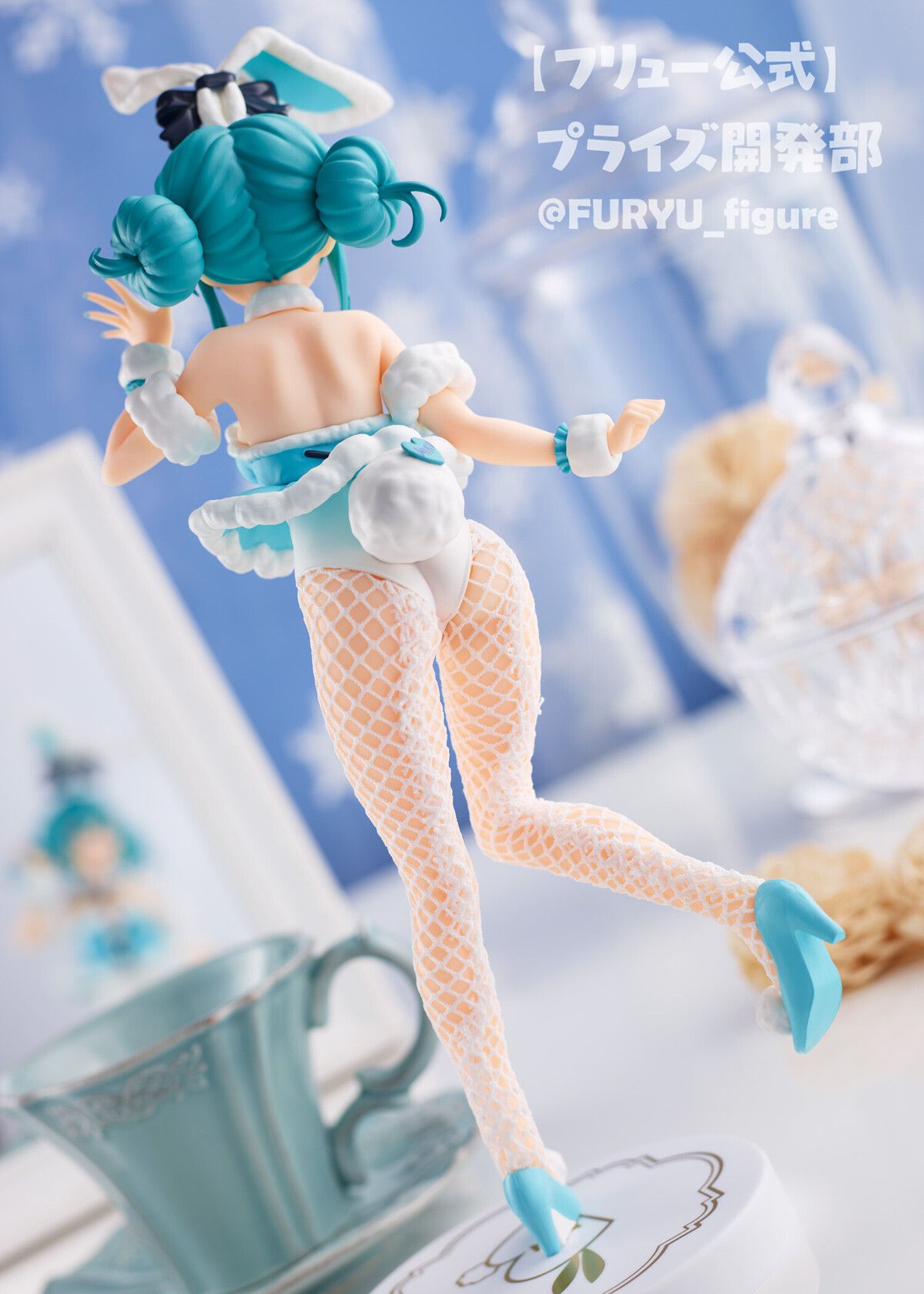 [Hatsune Miku] Erotic figure of the bunny figure of the and thighs of the muchimuchi drawn by Anmi teacher! 7