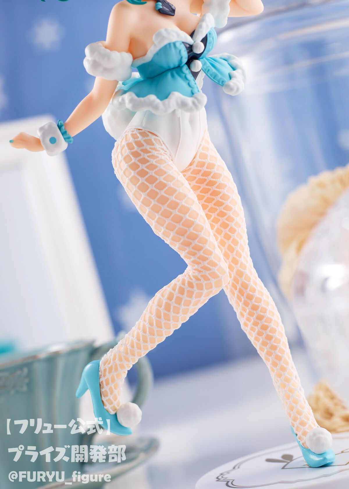 [Hatsune Miku] Erotic figure of the bunny figure of the and thighs of the muchimuchi drawn by Anmi teacher! 9