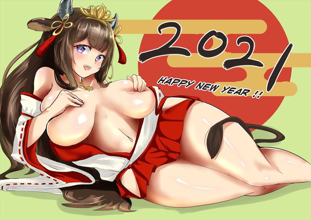 65 New Year's cards (erotic images) for the year of the ox in 2021 [Happy New Year] 27