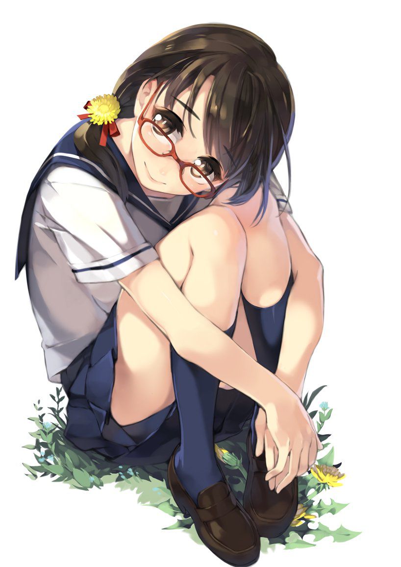 The two-dimensional erotic image of the glasses girl who is tokime just by looking is here! 1