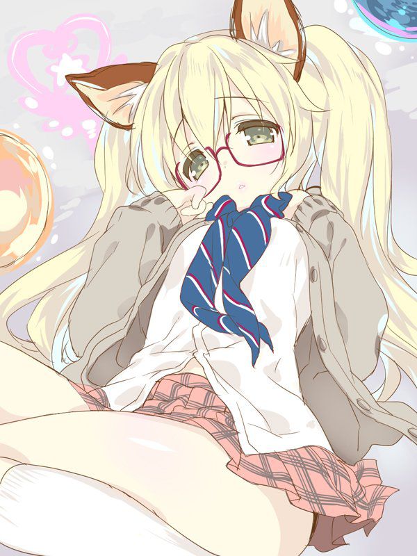 The two-dimensional erotic image of the glasses girl who is tokime just by looking is here! 12