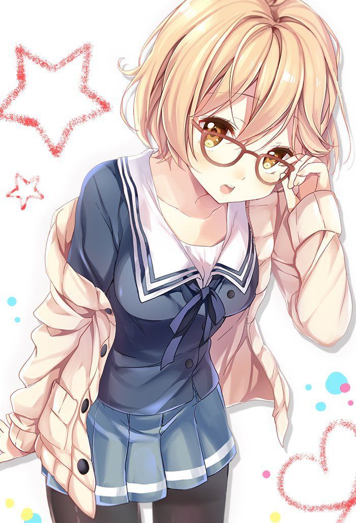 The two-dimensional erotic image of the glasses girl who is tokime just by looking is here! 24