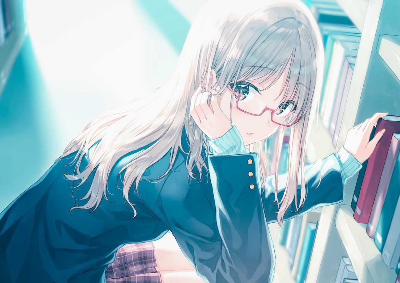 The two-dimensional erotic image of the glasses girl who is tokime just by looking is here! 28