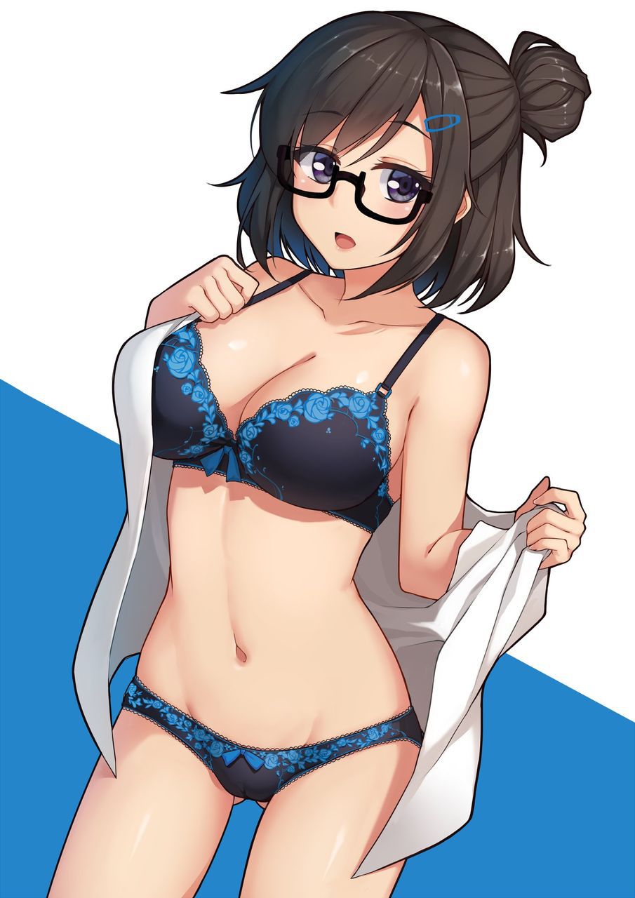 The two-dimensional erotic image of the glasses girl who is tokime just by looking is here! 32