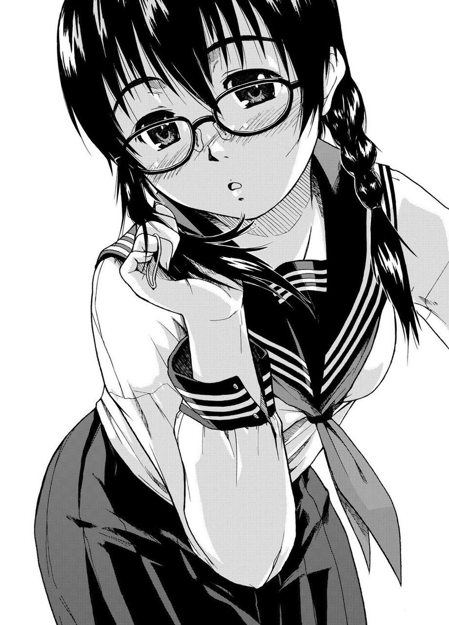 The two-dimensional erotic image of the glasses girl who is tokime just by looking is here! 5