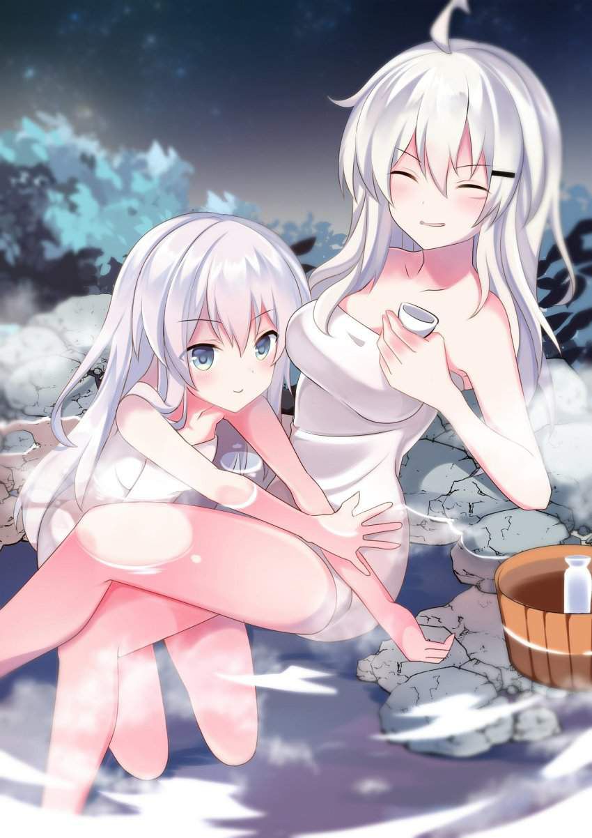 [Together with everyone] ship this character secondary erotic image to heal daily fatigue in hot spring 28