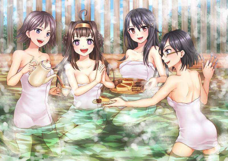 [Together with everyone] ship this character secondary erotic image to heal daily fatigue in hot spring 55