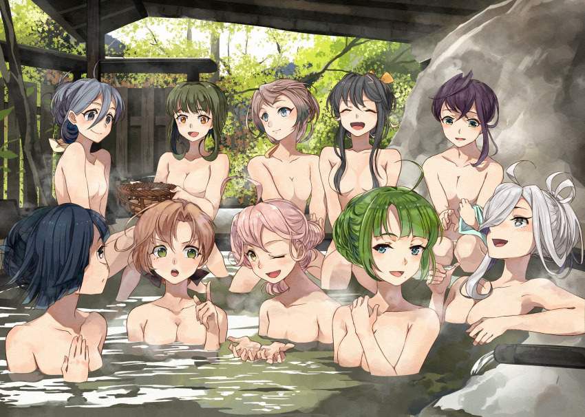 [Together with everyone] ship this character secondary erotic image to heal daily fatigue in hot spring 71