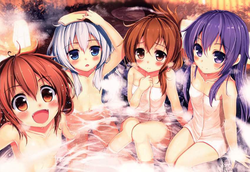 [Together with everyone] ship this character secondary erotic image to heal daily fatigue in hot spring 86