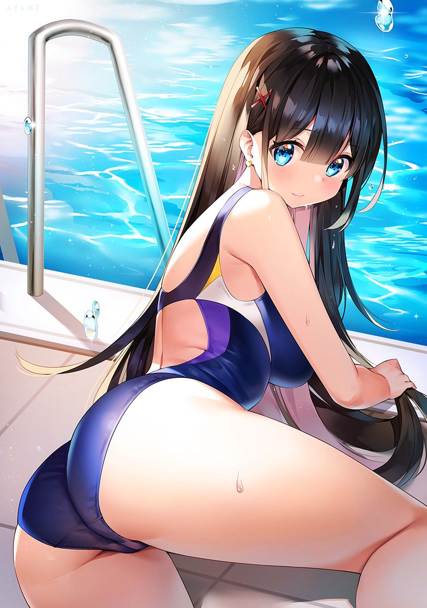 【2nd】Erotic image of girl in swimming swimsuit Part 10 18