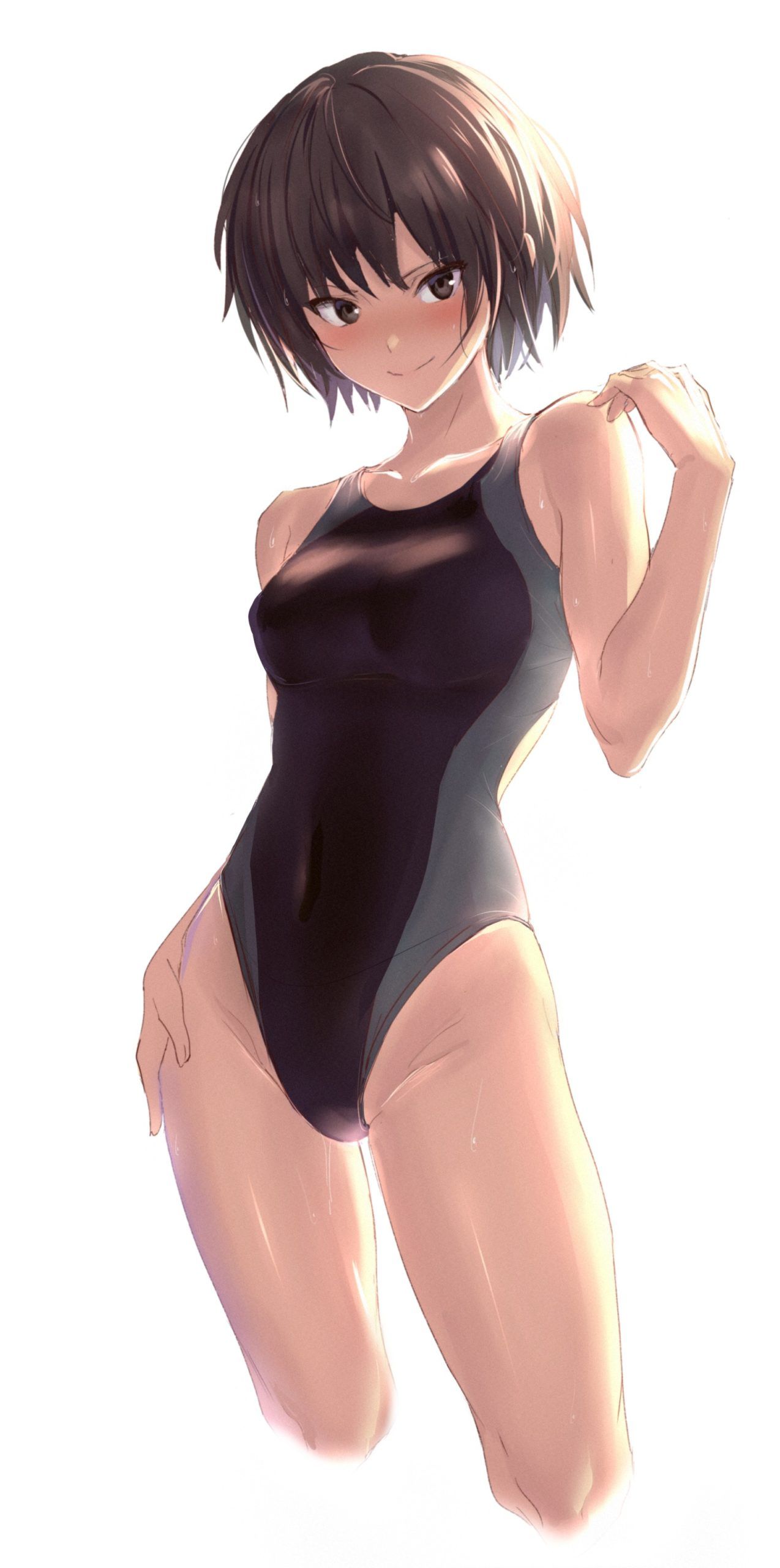【2nd】Erotic image of girl in swimming swimsuit Part 10 5
