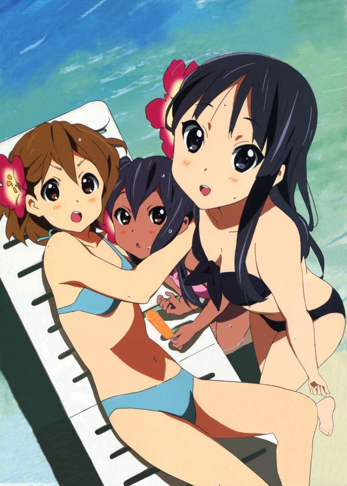 Two-dimensional erotic image that will not swim if there is such a cute swimsuit girl 11